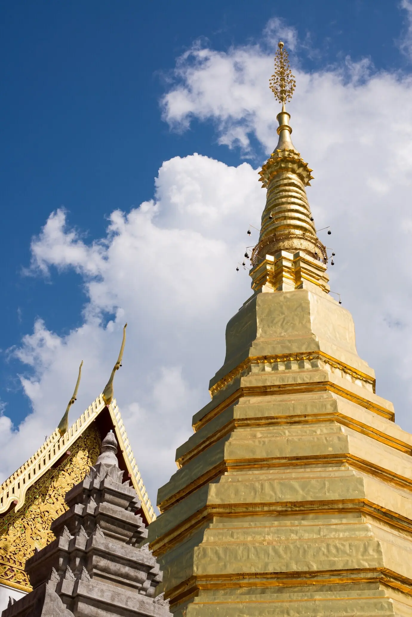 Храм, расположенный в Пхрэ, Таиланде.